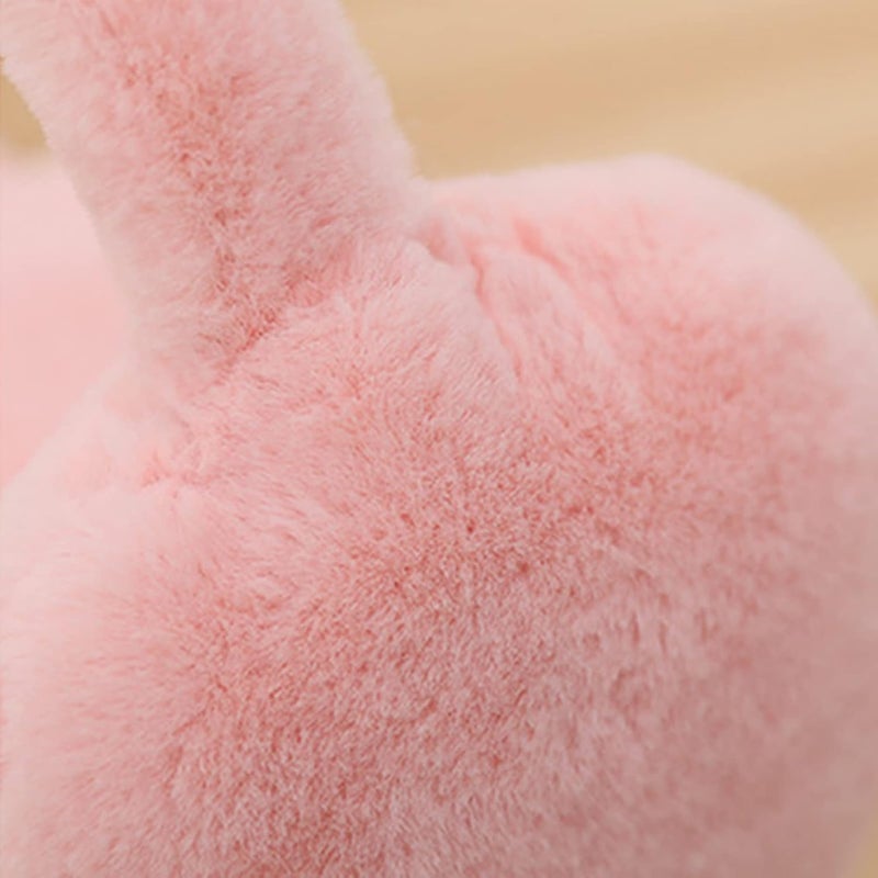 CHUANGLI Winter Warm Cat Ear Muffs for Women Girls Cute Catear Earmuff Ladies Headband Faux Fur Earmuffs Plush Ear Warmers - Image 4